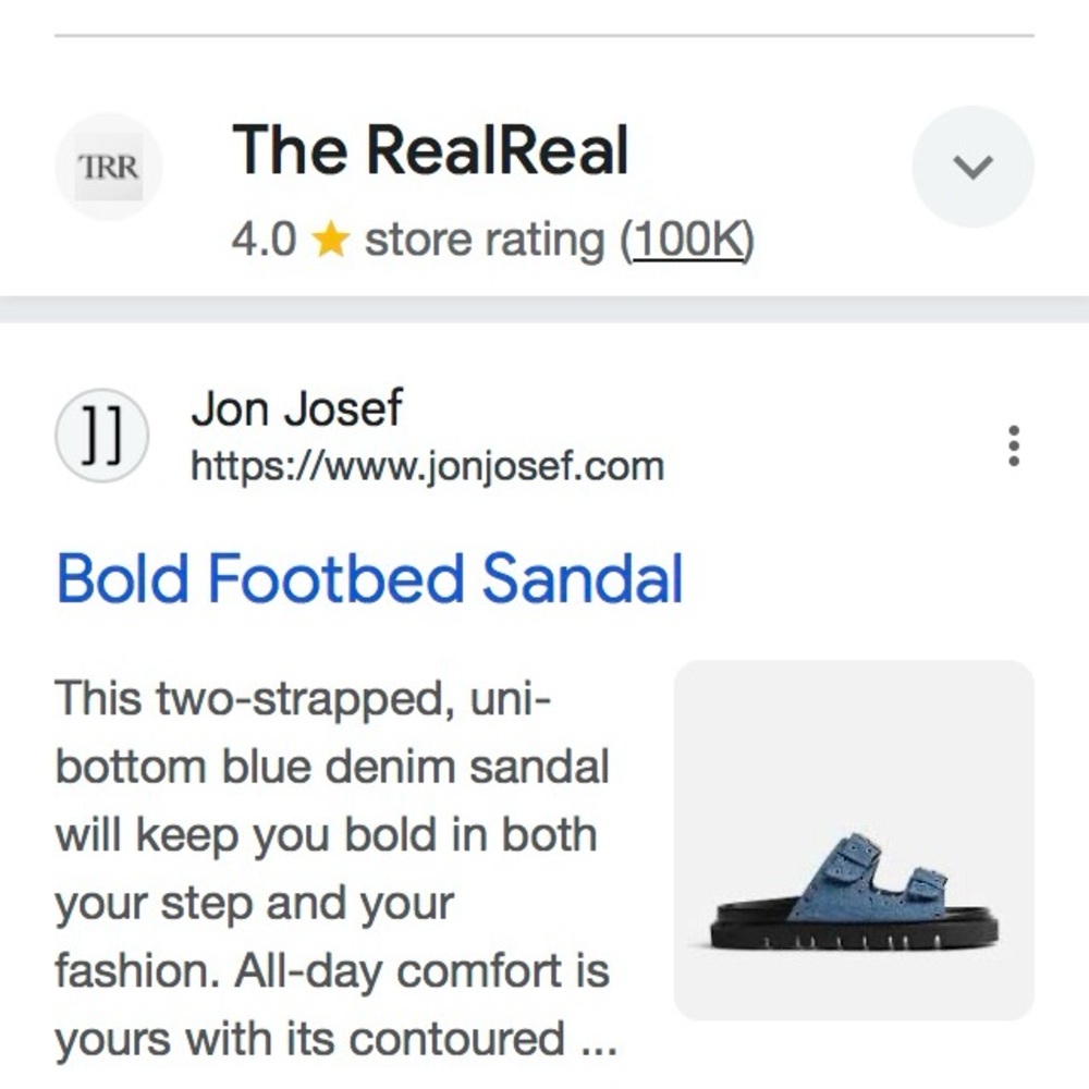 Jon Josef BOLD Blue Suede Sandal- made in Italy - Picture 7 of 7